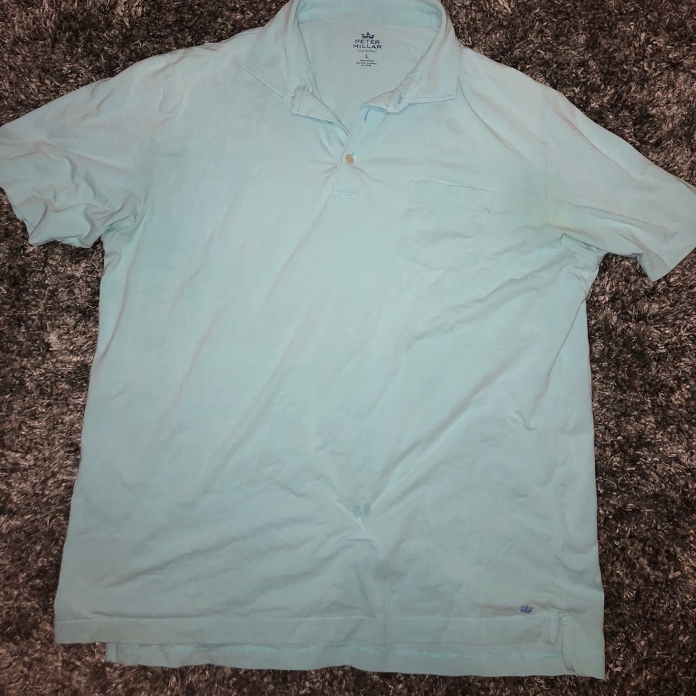 ‼️ 4 for $100 ‼️ 
Peter Millar polo
No tags/stains